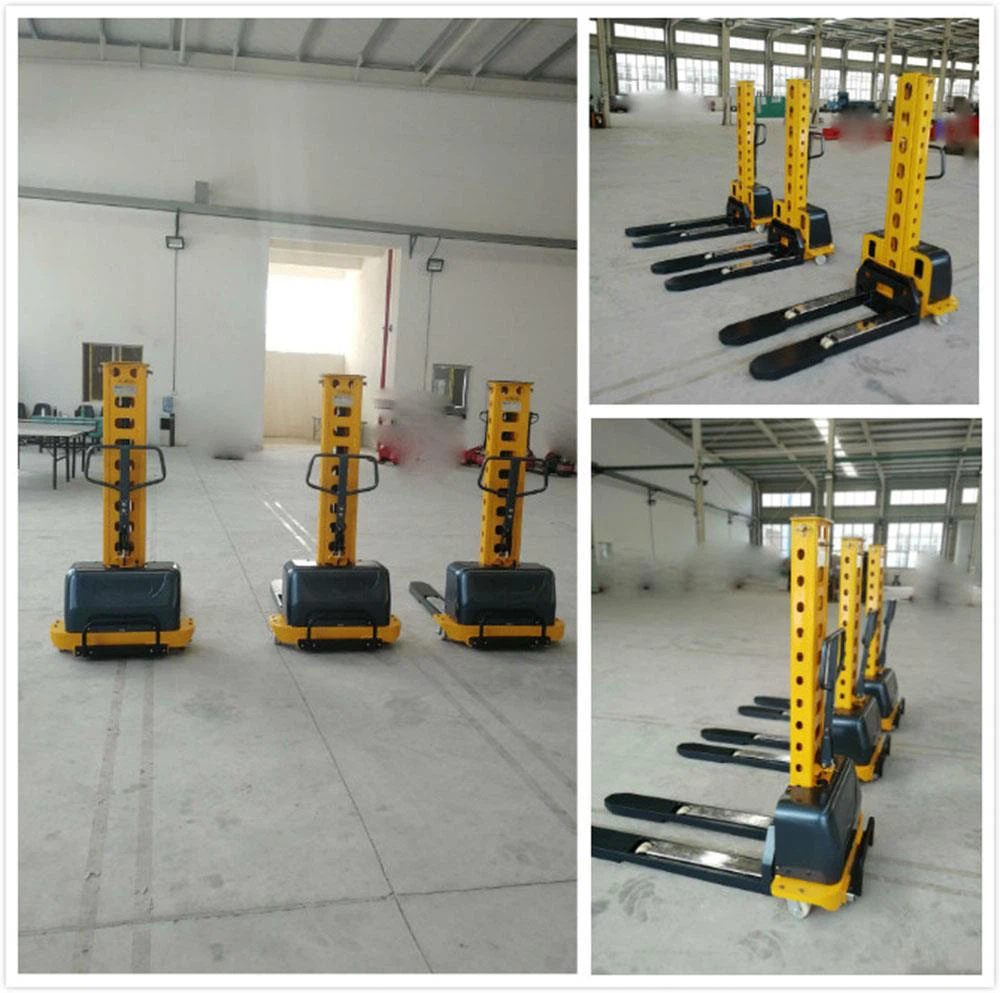 500kg semi electric stacker