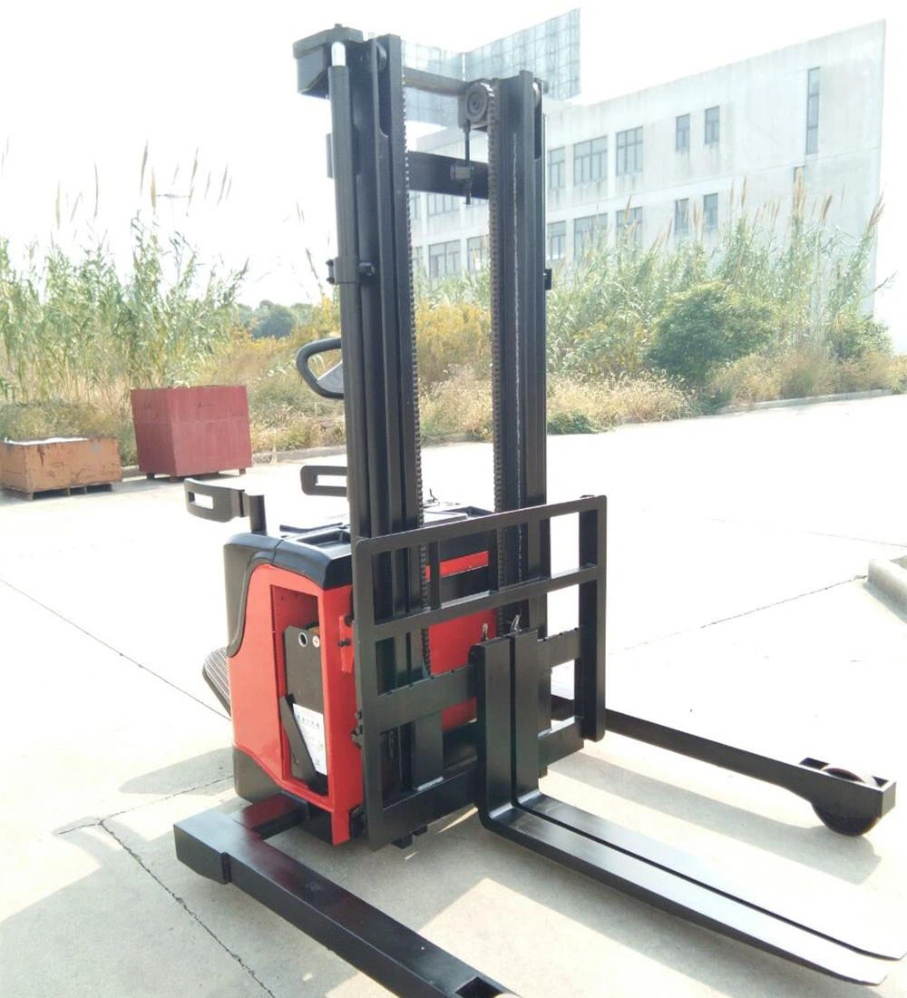 straddle electric stacker truck (5)