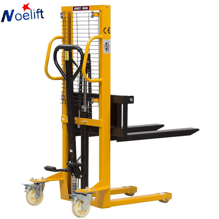 semi-automatic manual hydraulic pallet stacker semi-automatic manual hydraulic pallet stacker