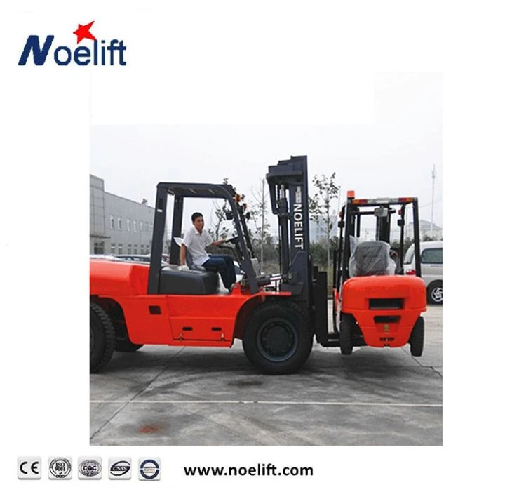 Above Giant Diesel Forklifts