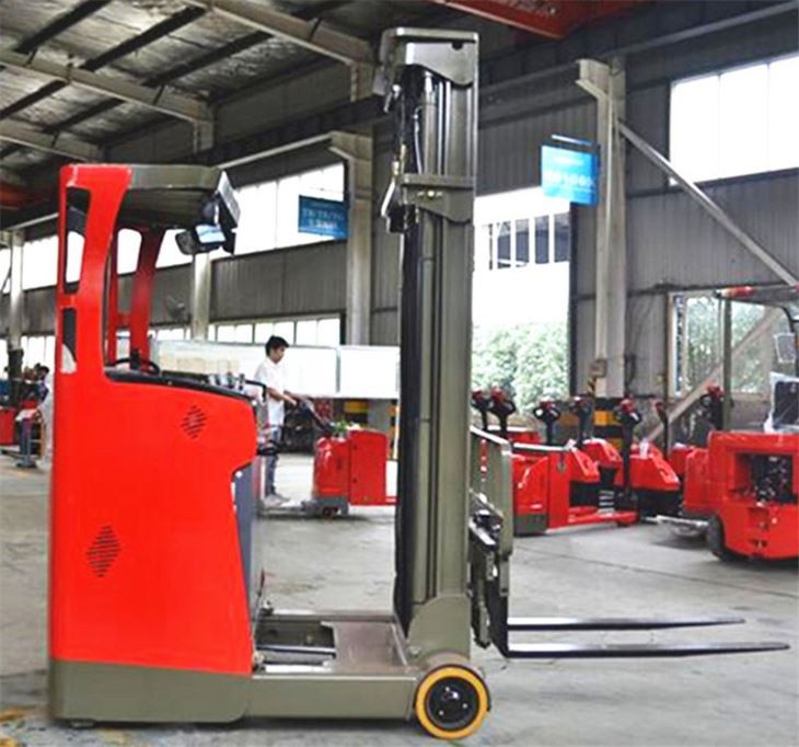 Customized 10 Meters Lifting Height Reach Electric Stacker