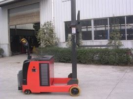 Drive Full Electric Stacker Forklift Counter Balanced Lift Trucks