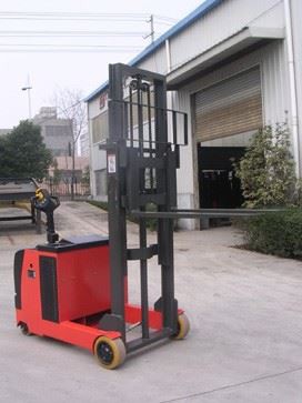 Drive Full Electric Stacker Forklift Counter Balanced Lift Trucks