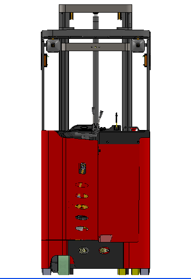 Electric Reach Truck(48V) With High Battery Capacity