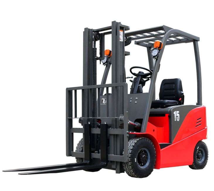 4 Wheels Mini 1.5 Ton Electric Forklift