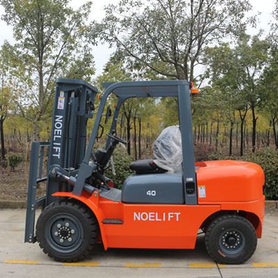 Carretilla elevadora de camión de FD40 4toneladas con grupo electrógeno diésel