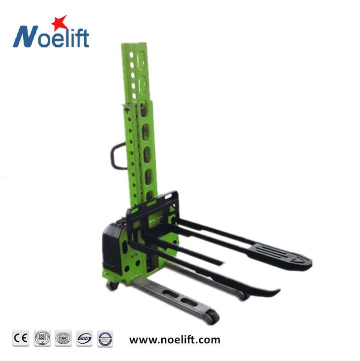Hangzhou Noelift transpaleta autocargable completa portátil 500 kg elevación 1 m