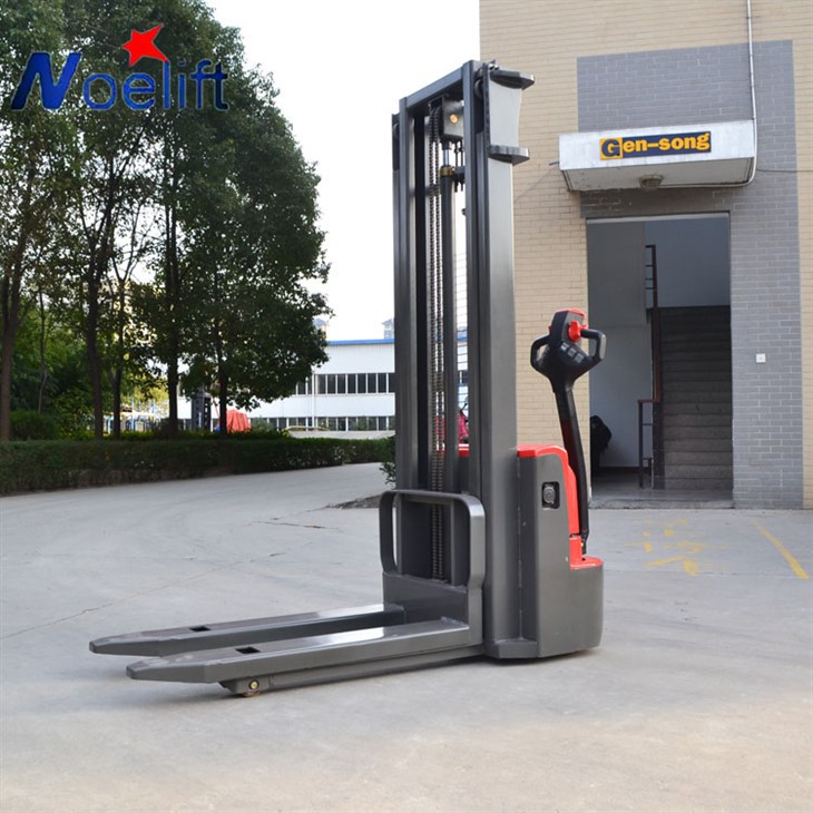 Material Handler Self Loading Stacker Walkie Electric
