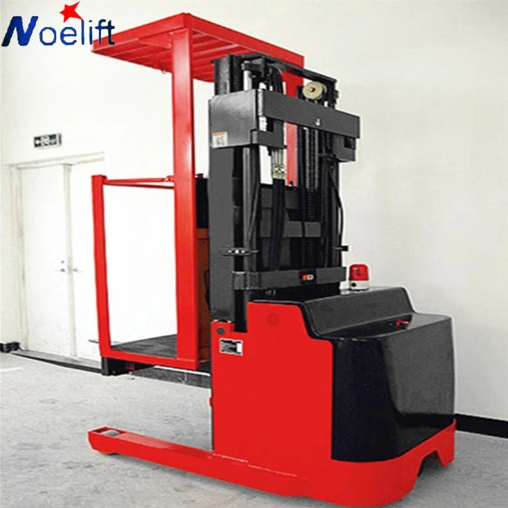 warehouse electric order picker lift truck