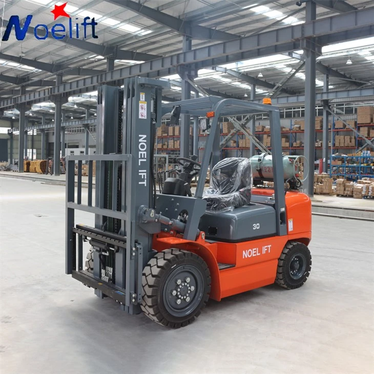 Nissan Engine Side Shift 3stage 4.8M 6M Mast Forklift